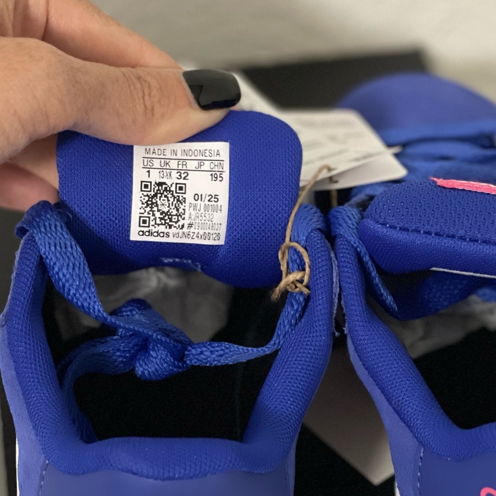 🚨SOLD🚨 Adidas Kids' Grand Court Y2K Size 1 New in Box - Picture 5 of 6